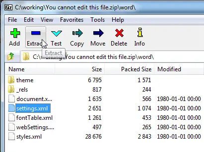 編輯settings.xml 檔案